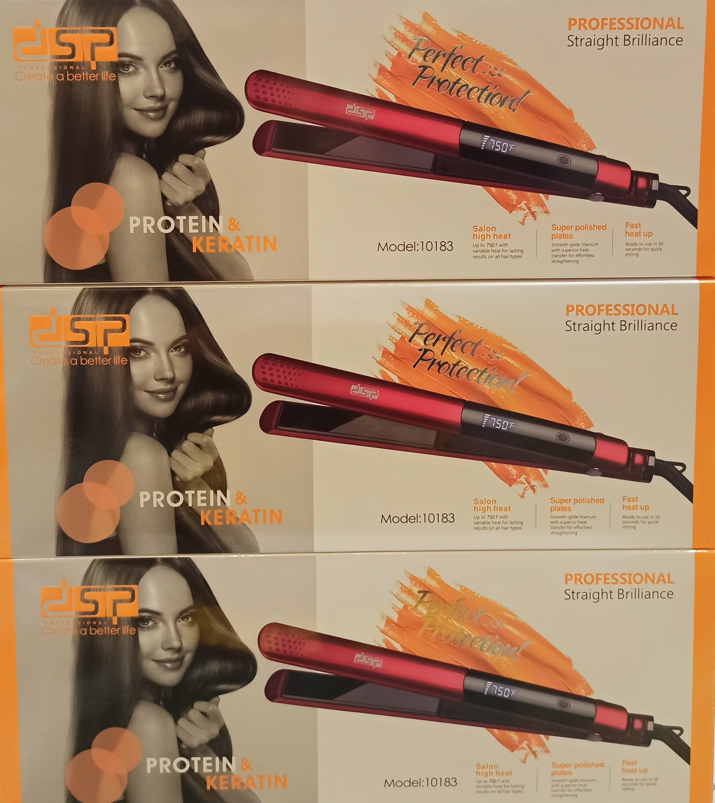 DSP hair straightener 750F مملس الشعر DSP hair straightener 750F مملس الشعر